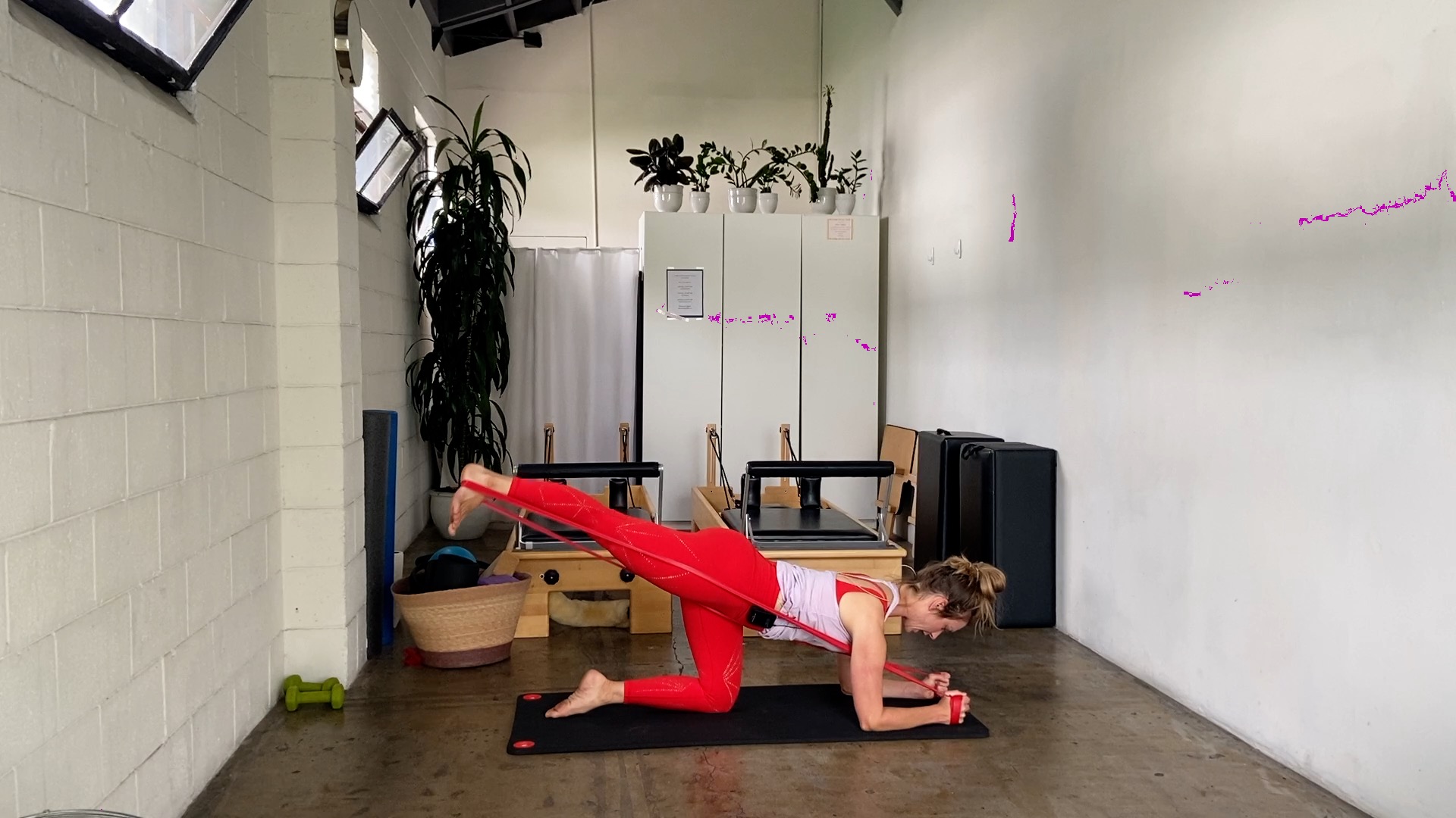 Dekink and Activate Mat. Great for Travel and Anytime. Long Band. 35 min