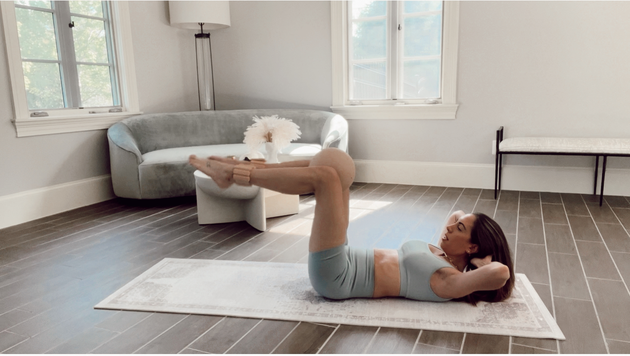 25 Minute Mat Flow (Ball/Ankle Weights)