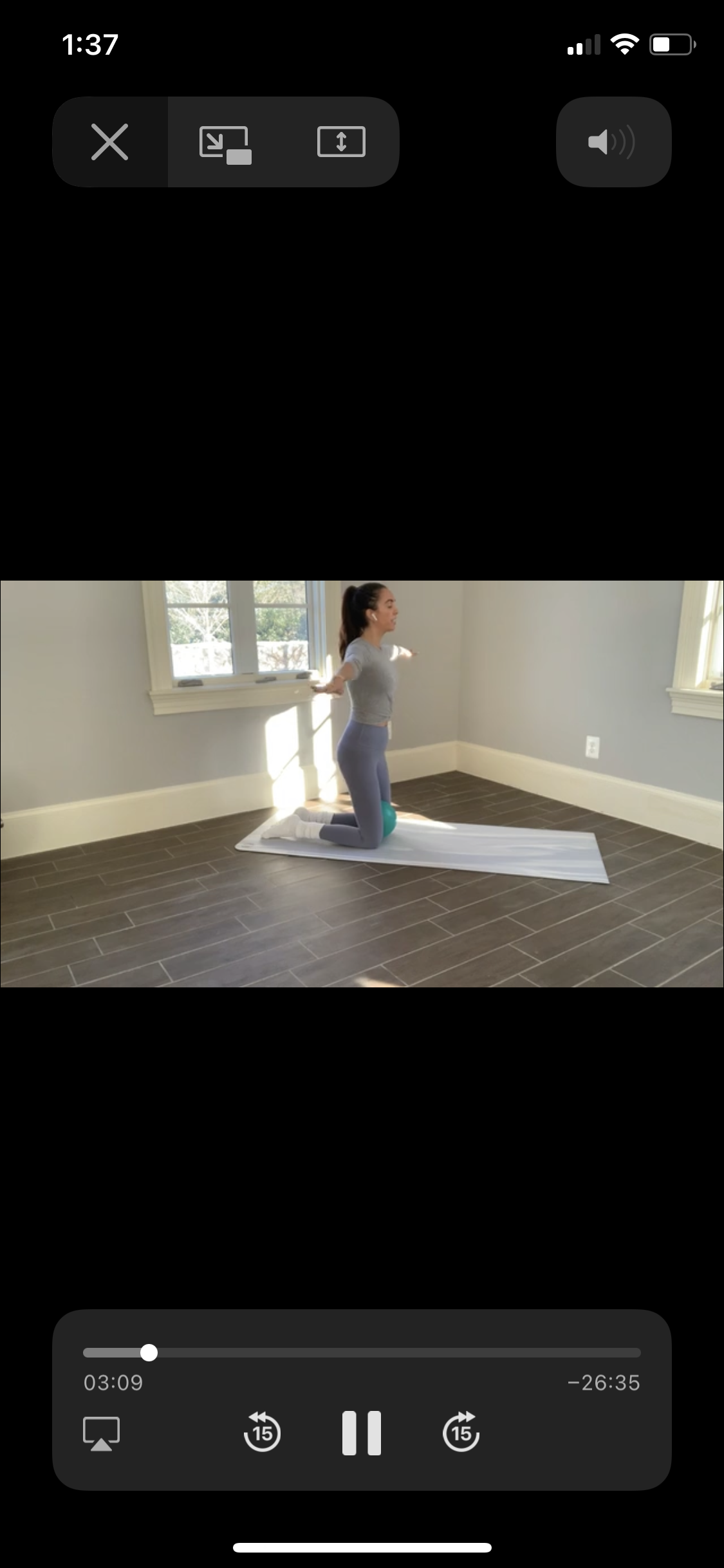 30 Minute Mat Flow (Ball)
