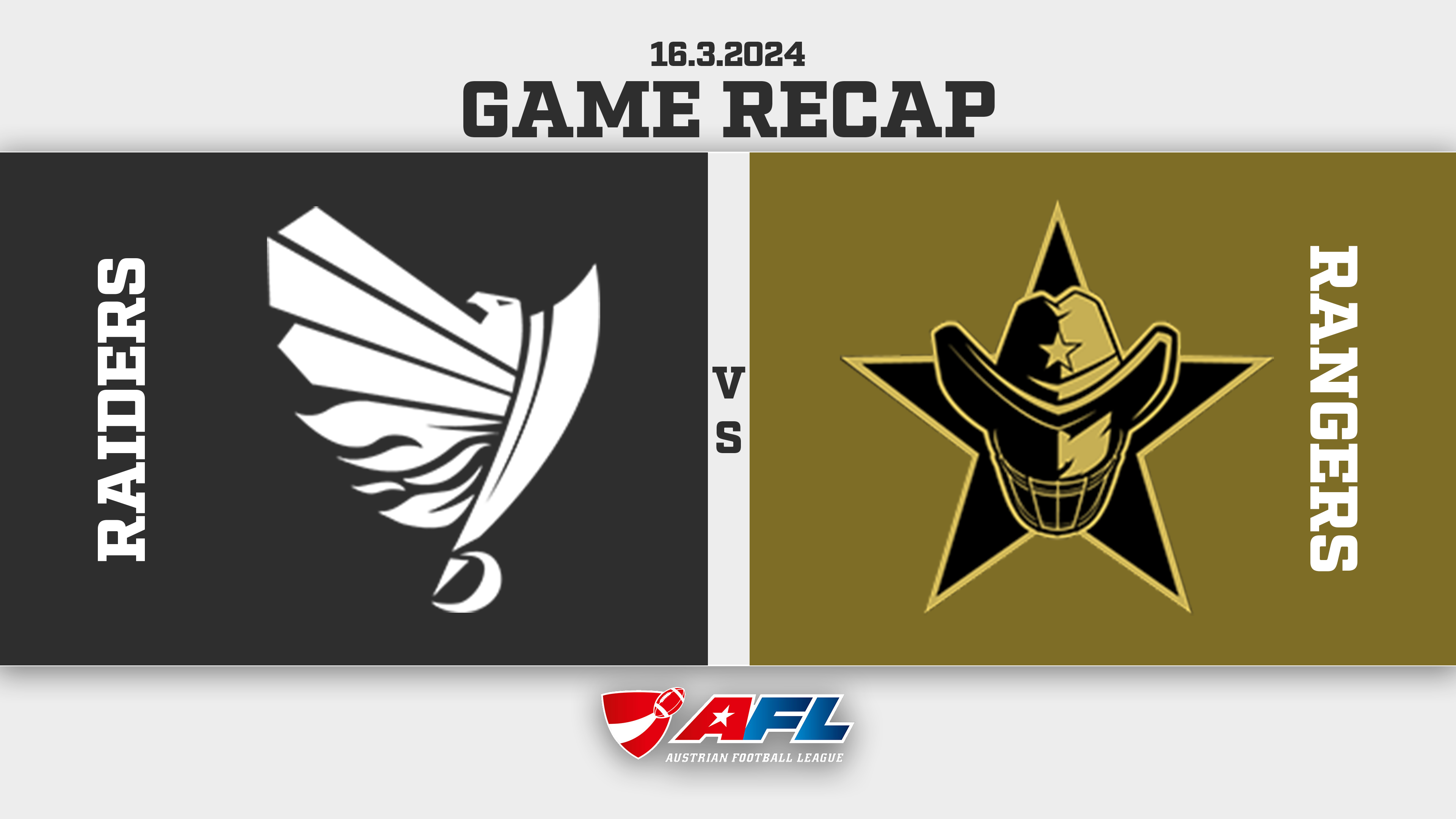 Week 1 - Raiders VS Rangers Game Recap