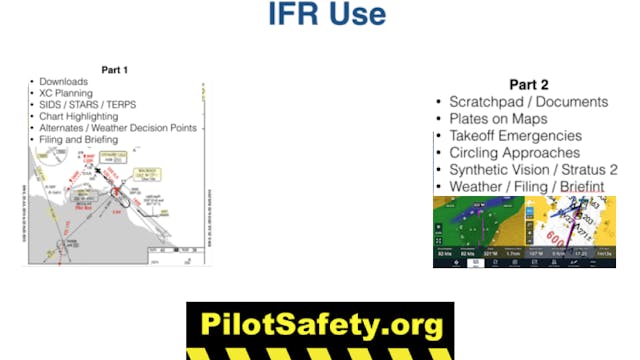 ForeFlight IFR use 3 hour training