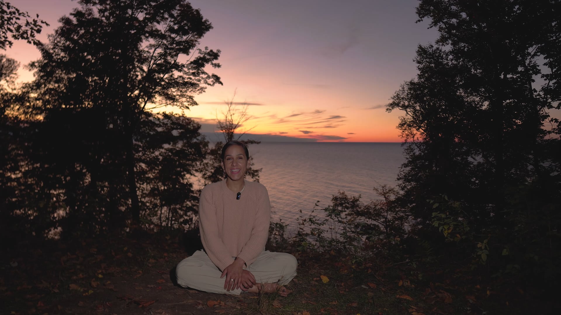 ERIE | ANCHOR |  Lower body stretch | Presque Isle Coast