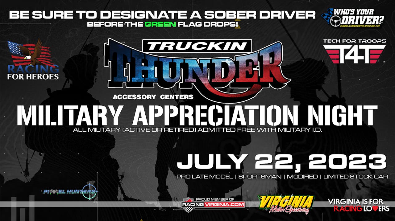 VA Motor Speedway Military Appreciation Night 