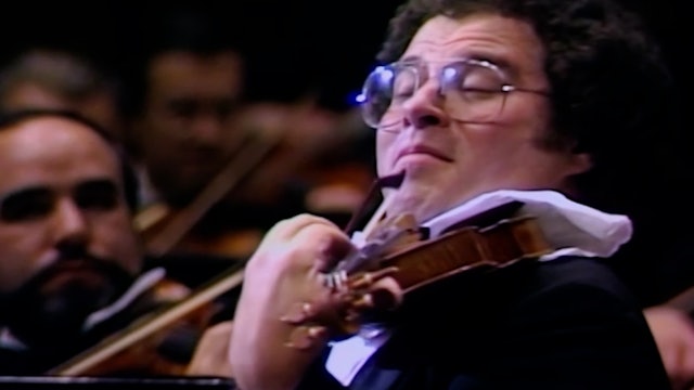 Brahms’s Violin Concerto with Itzhak Perlman
