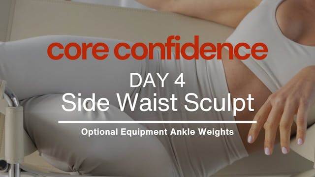 Day 4 - Side Waist Sculpt