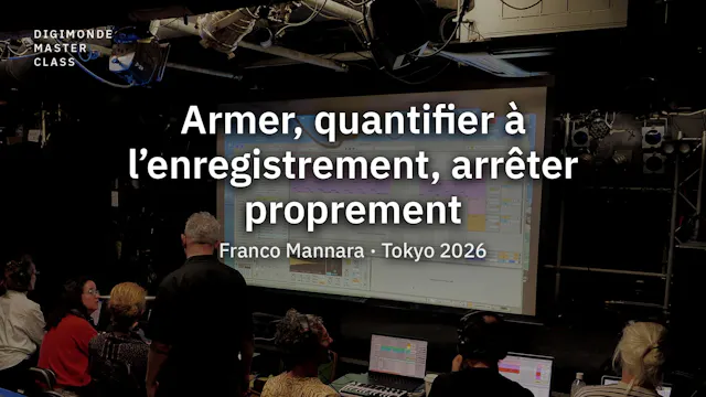 Armer, quantifier à l'enregistrement,...