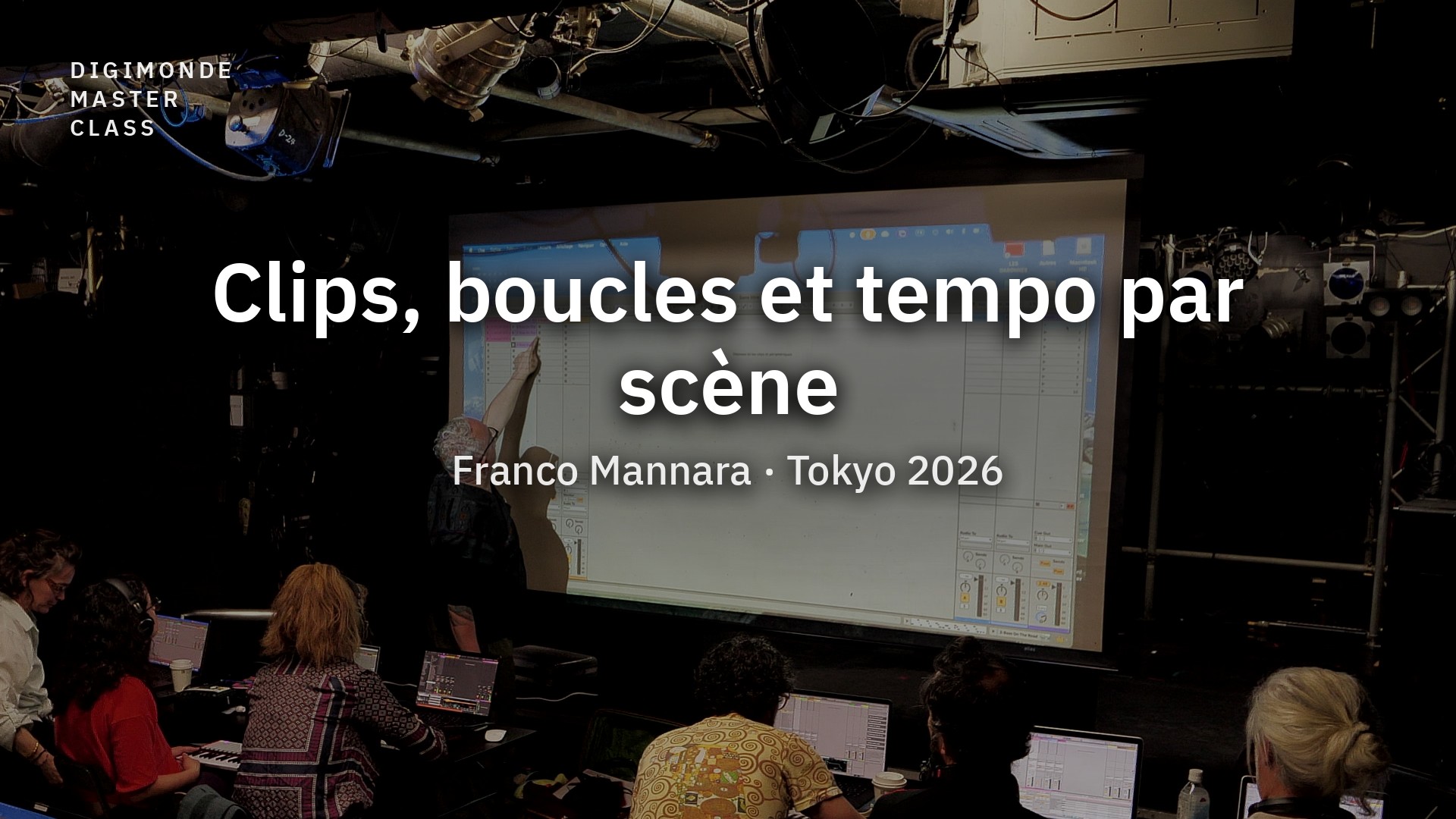 Clips, boucles et tempo par scène
