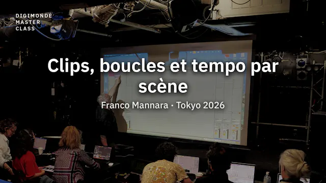 Clips, boucles et tempo par scène
