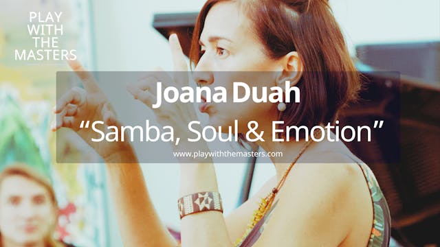 Voice, Soul & Brazilian Fusion – with Joana Duah