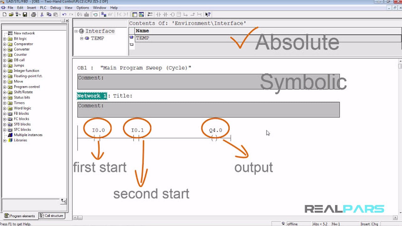14. Using a Symbol Table for Symbolic Addressing in PLC Programming ...