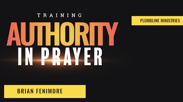 Authority In Prayer