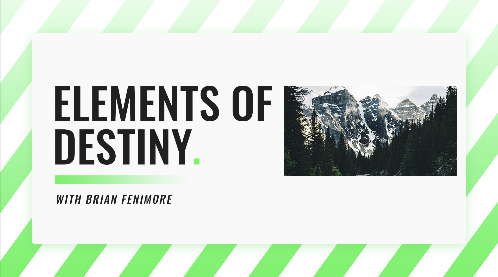 Elements Of Destiny