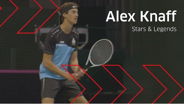 Aiming for the Davis Cup - Tennis player - Alex Knaff