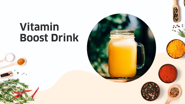 Vitamin Boost Drink Recipe