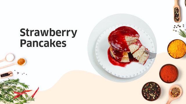 #FitMeUp Recipe - Strawberry Pancakes
