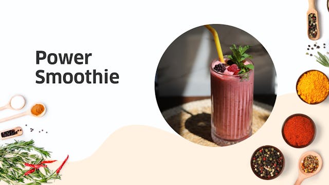 Power Smoothie Recipe