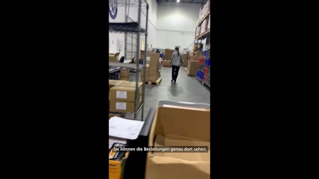 A visit to the warehouse 