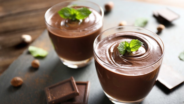 Vanilla & Choco Pudding Recipe