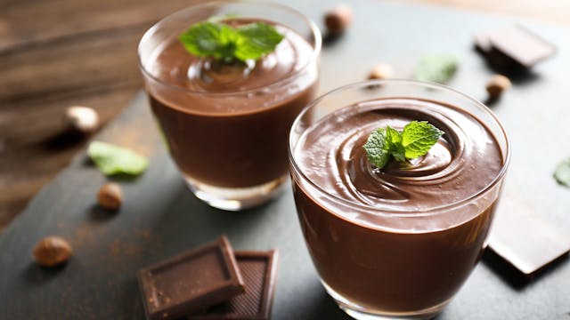 Vanilla & Choco Pudding Recipe