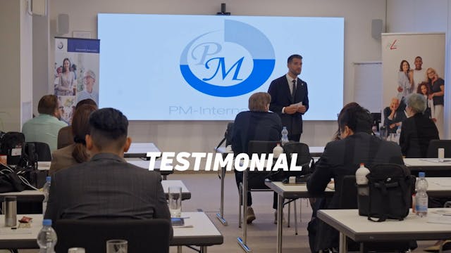 PM Workshop Live Testimonial