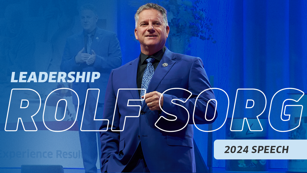 PM Leadership Speech - Rolf Sorg