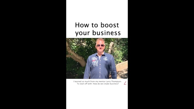 How to boost your business 