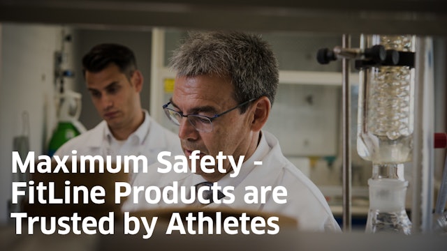 Maximum Safety - FitLine Products are Trusted by Athletes