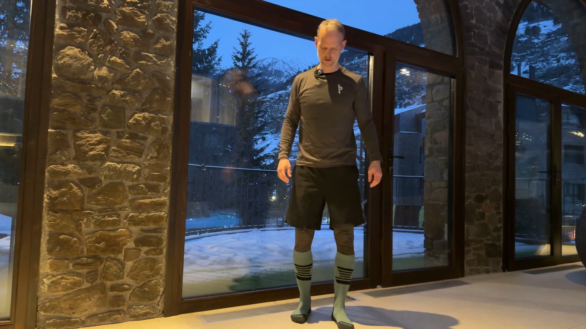 Llop Gris Ski quick warm up