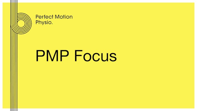 PMP Focus