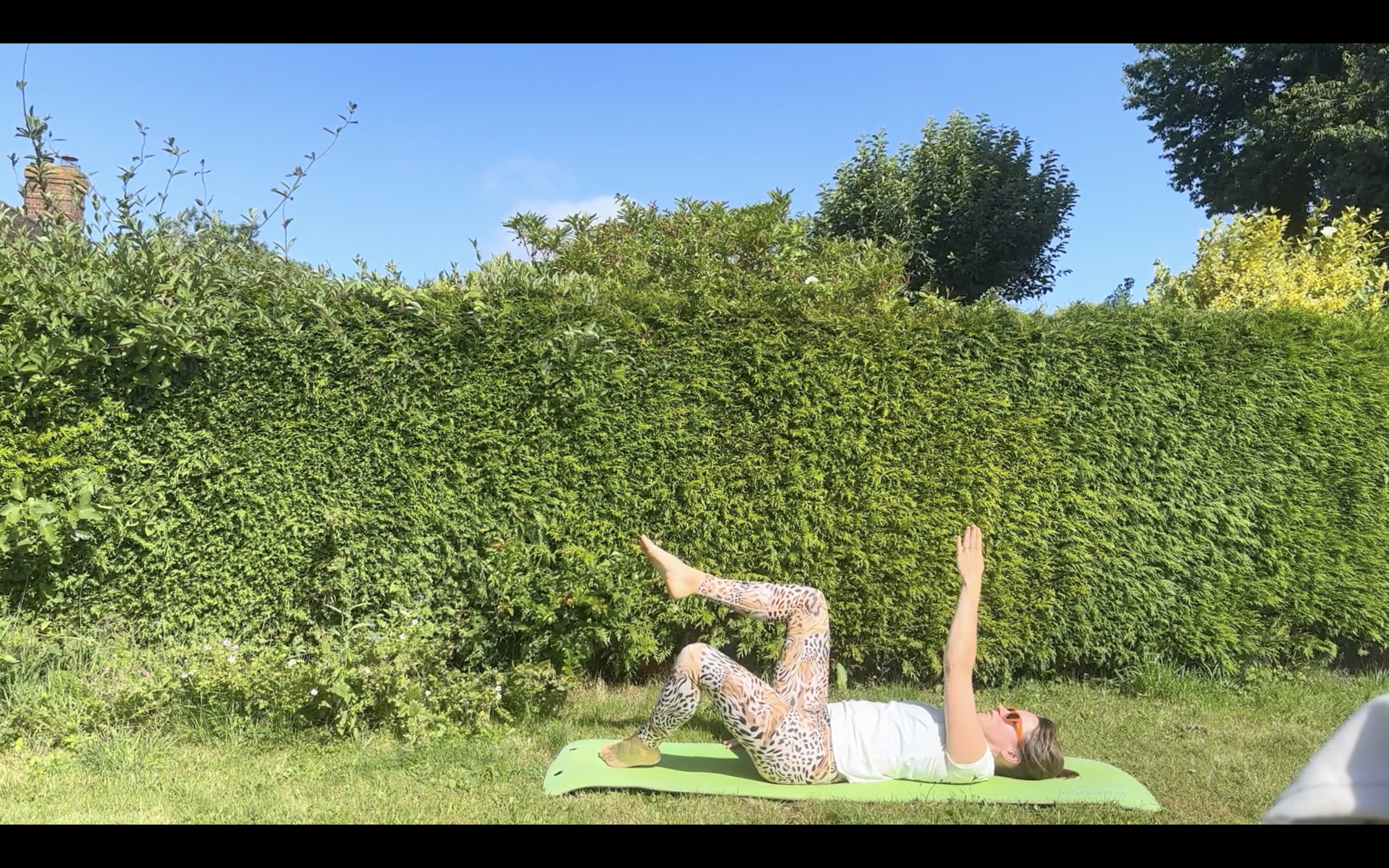Becky's online Pilates class 13th June 2026