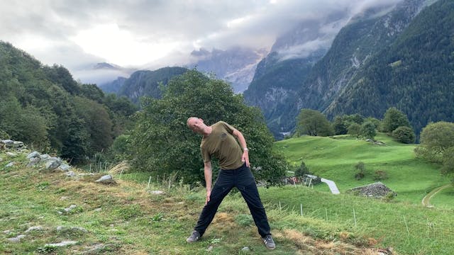 Moody Mountain morning Stretch
