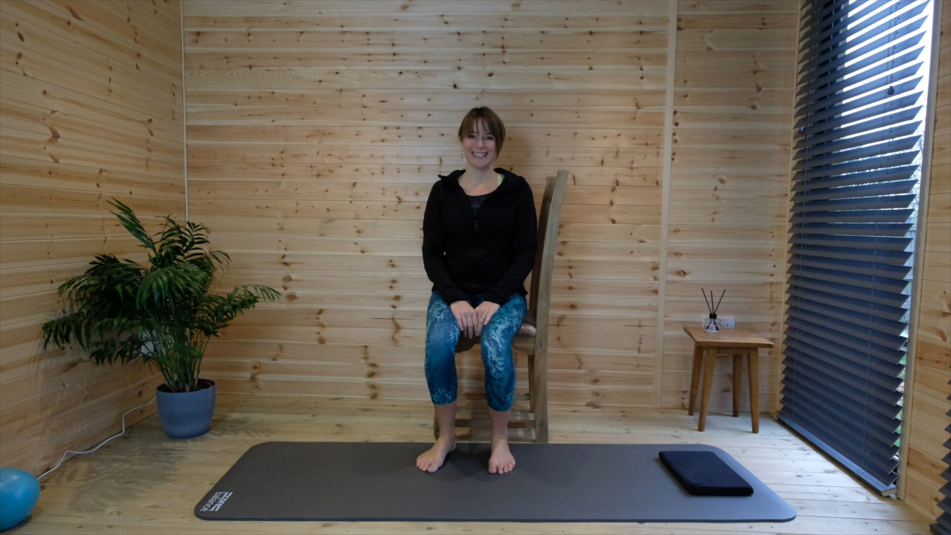 Gentle chair and mat class