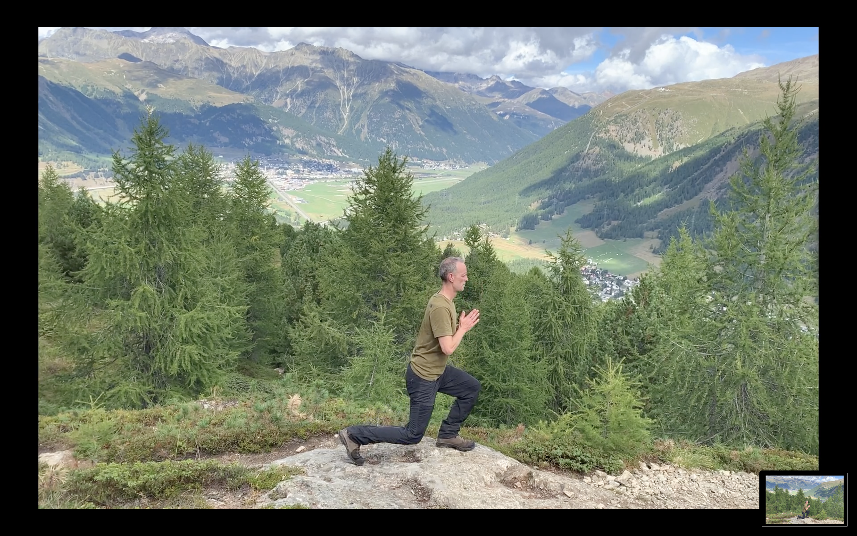 Hips and Thighs on a Swiss Mountain top!