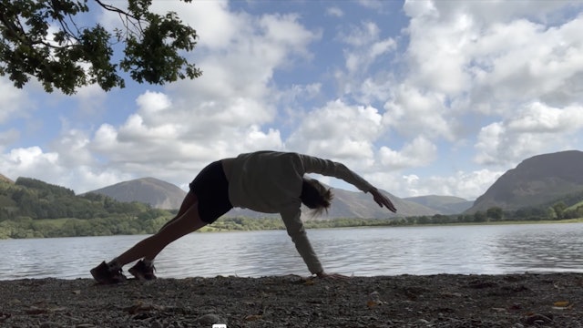 Lakes 1 - plank flow with front and lateral opening 