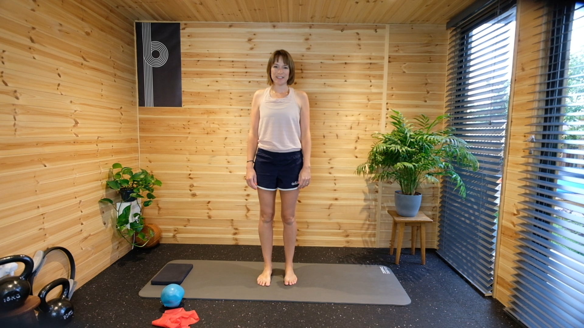 Small ball and band standing work - 1 of 4.