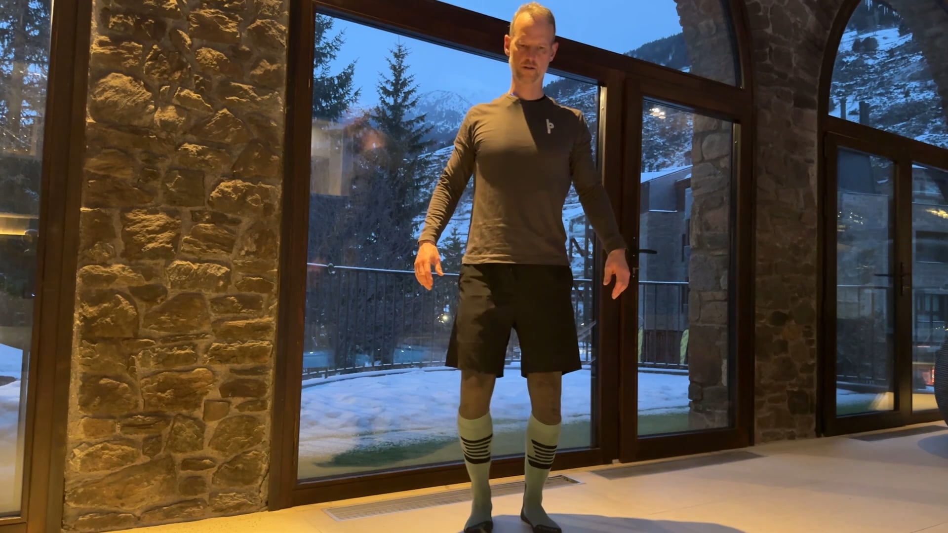 Llop Gris speedy Ski warm up 2