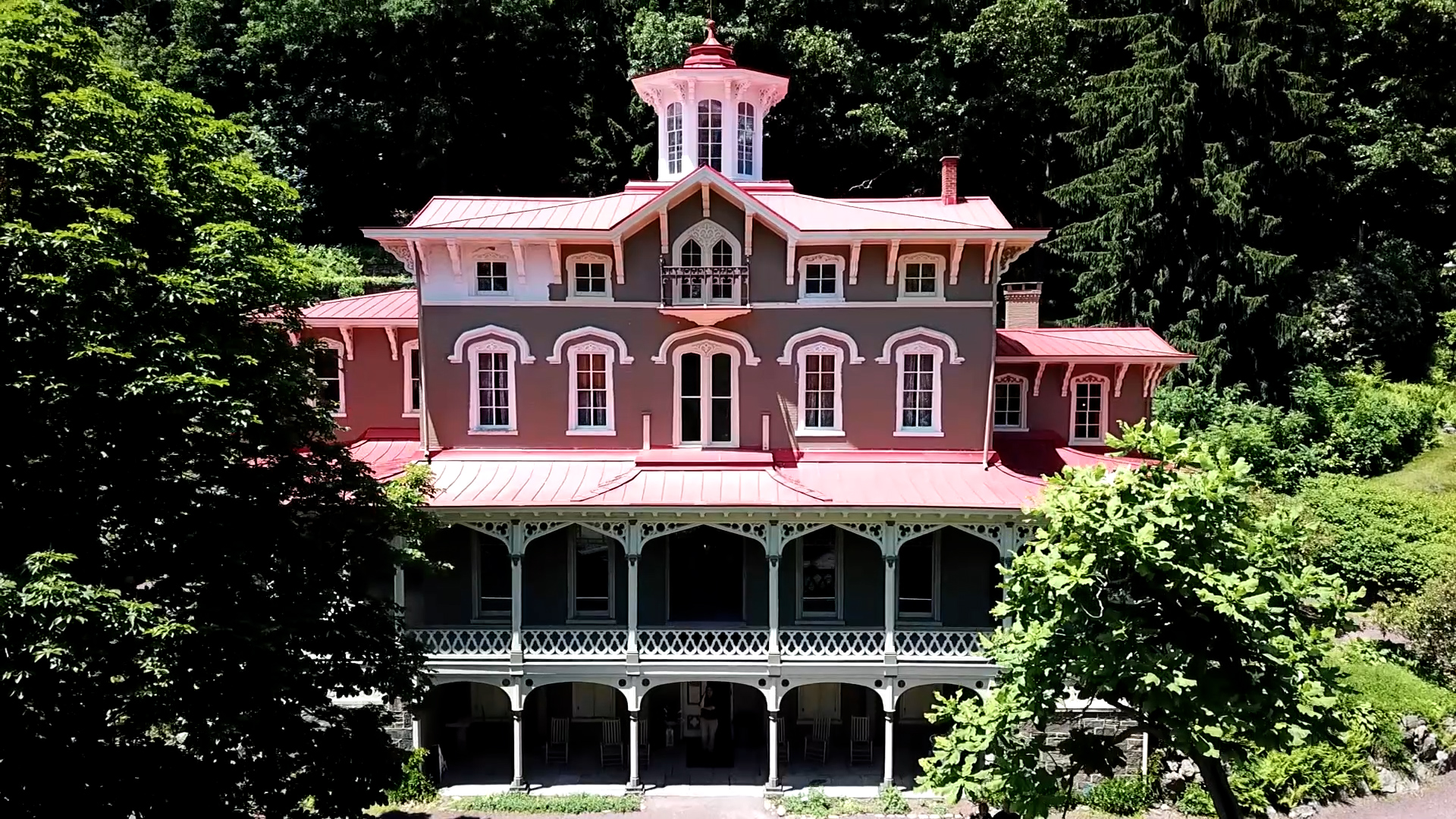 Asa Packer Mansion in Jim Thorpe