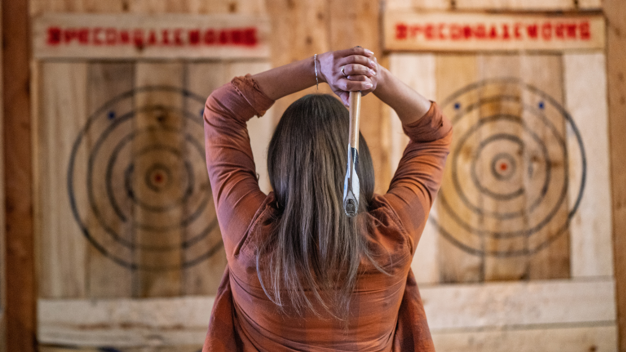 Pocono Axe Works | Bri & Dee