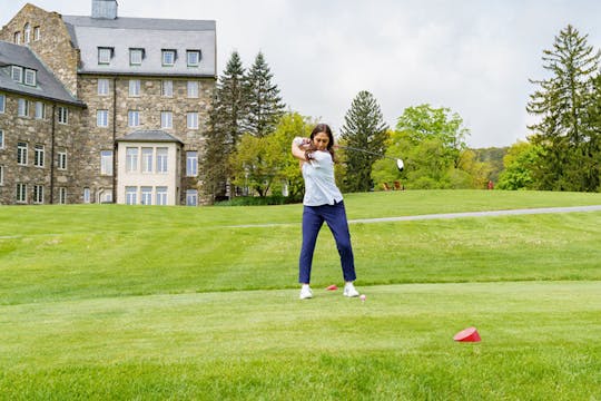 Golfing at Skytop Lodge