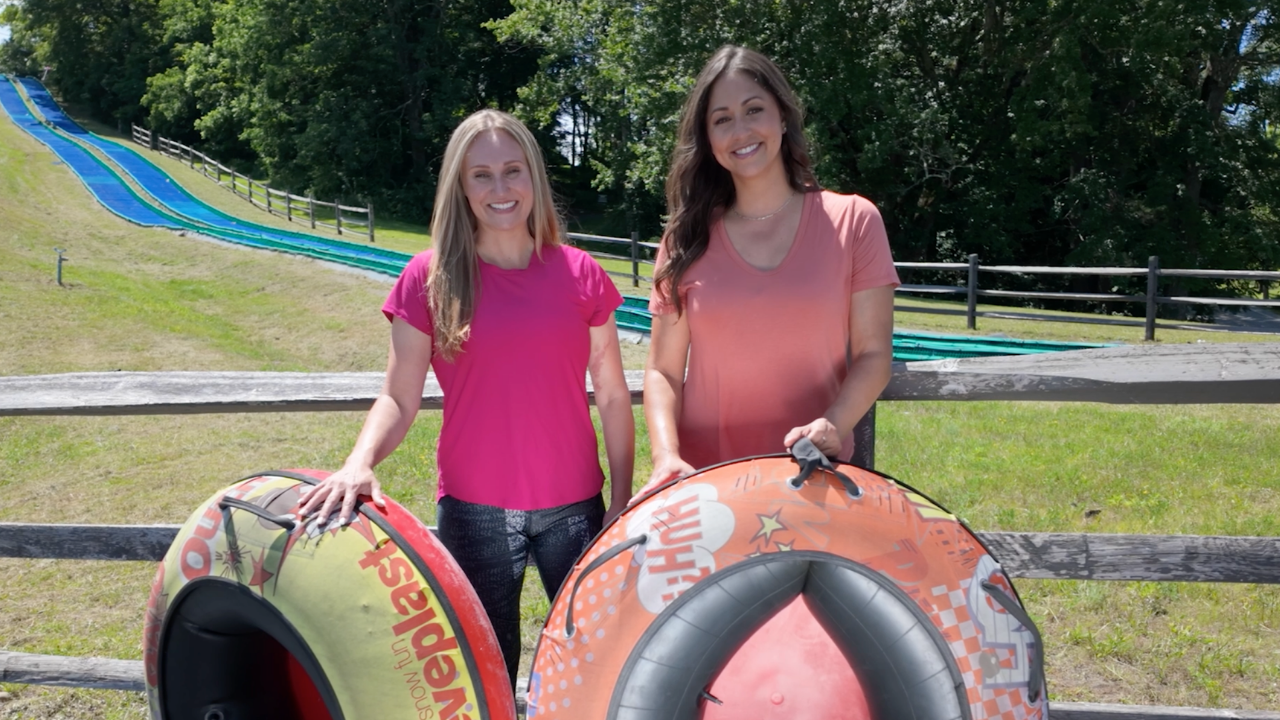Bri & Dee | Blue Lightning Summer Tubing
