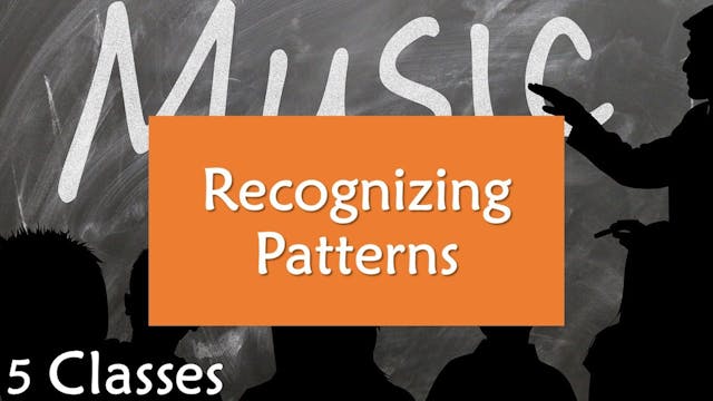 Recognizing Patterns Pt.1
