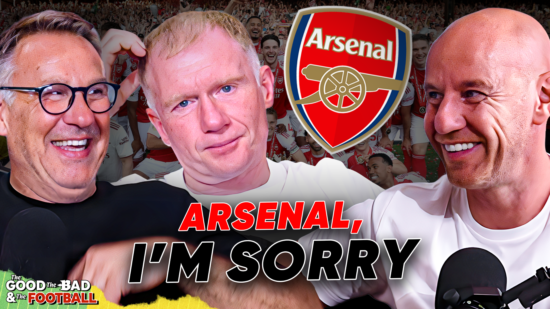 Scholes Apologises To Arsenal, England Squad FURY & CL Final Preview!