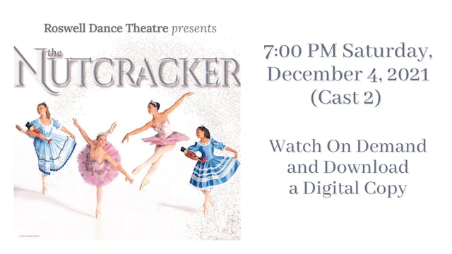 RDT The Nutcracker 12/4/2021 7:00 PM (Cast 2) 