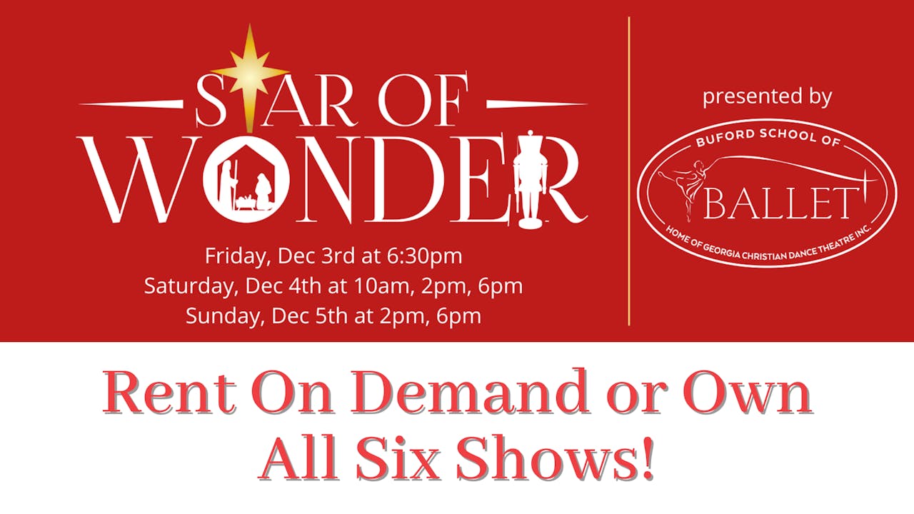 GCDT Star of Wonder 2021 all six shows!