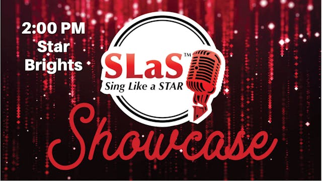 Sing Like a Star Spring Showcase 2022 (2:00 PM)
