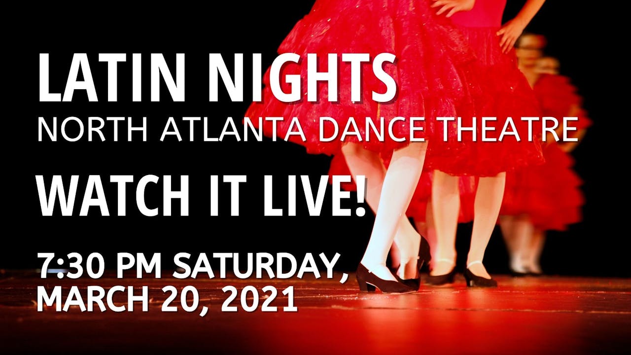 Latin Nights LIVE! 03/20/2021 7:30 PM 