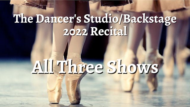DSB 2022 Recital 2022 all three shows