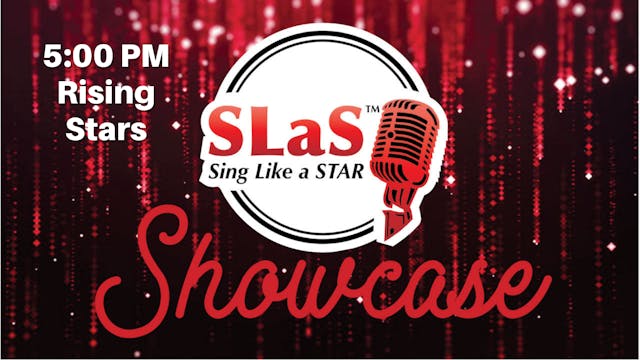 Sing Like A Star Spring Showcase 2022 (5:00 PM)