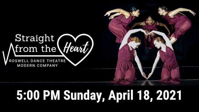Straight from the Heart: Sunday 4/18/2021 5:00 PM