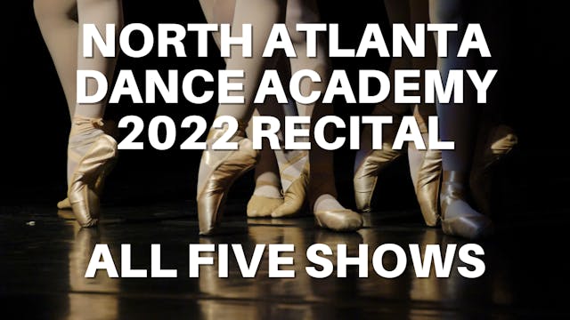 NADA 2022 Recital: All 5 shows LIVE!